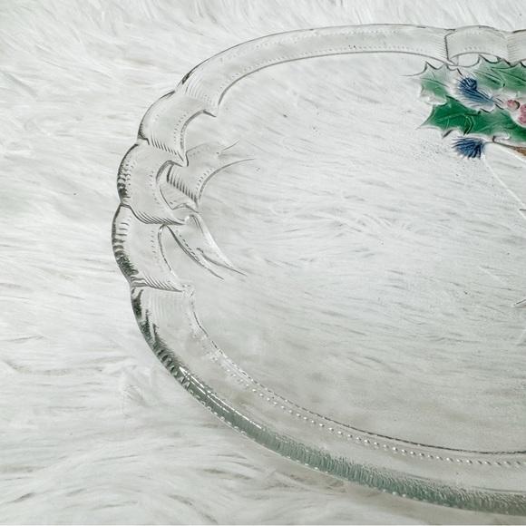 Vintage Mikasa Festive Holiday Bells Cookie Tray Serving Tray Cheese Platter - Picture 3 of 7